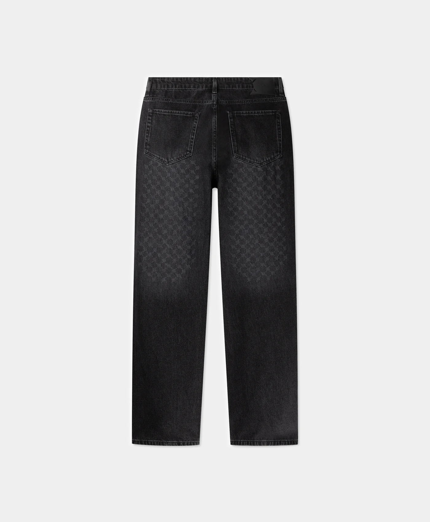 Black Amba Monogram Jeans - Image 2
