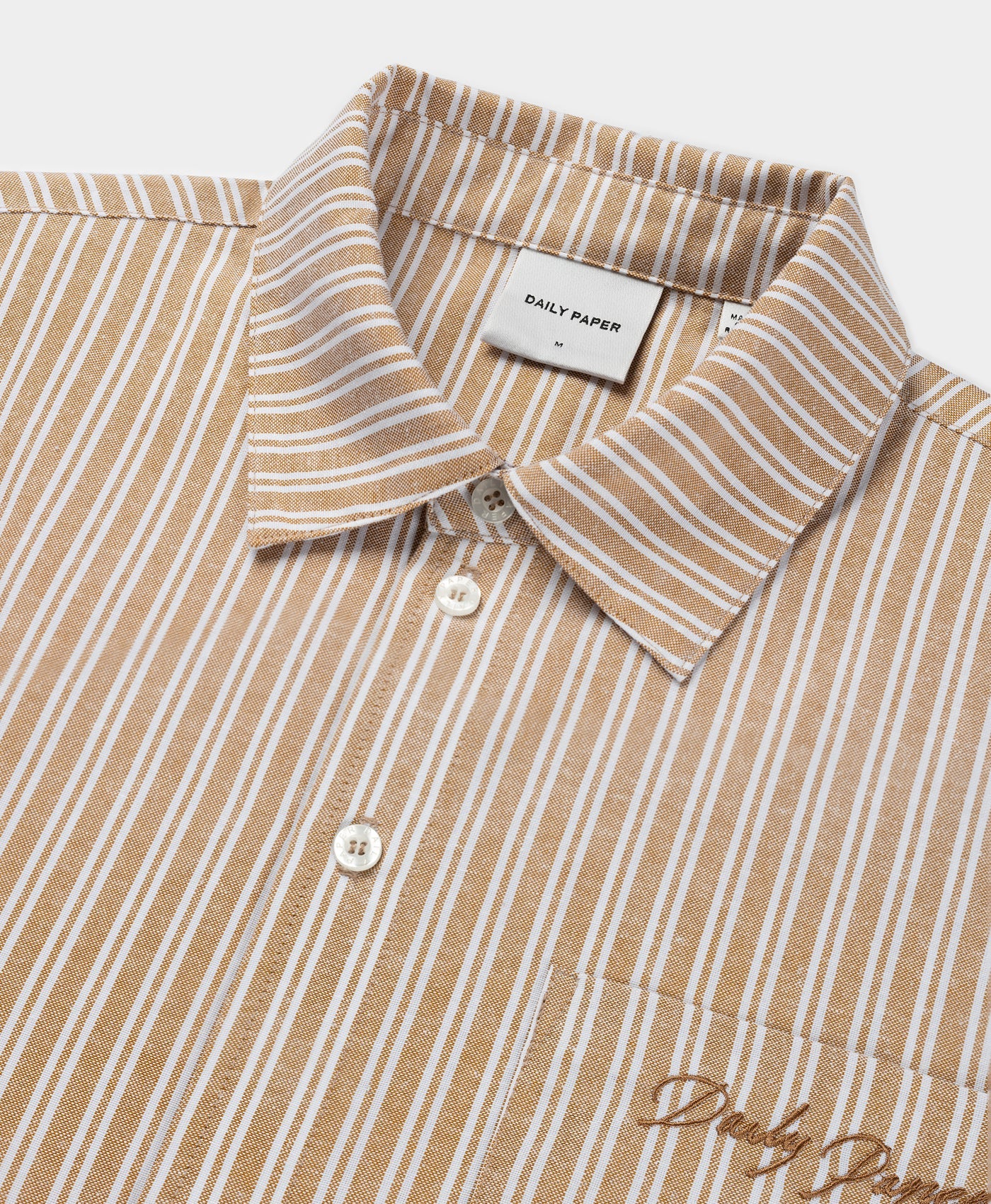 Beige Stripe Shirt - Image 5