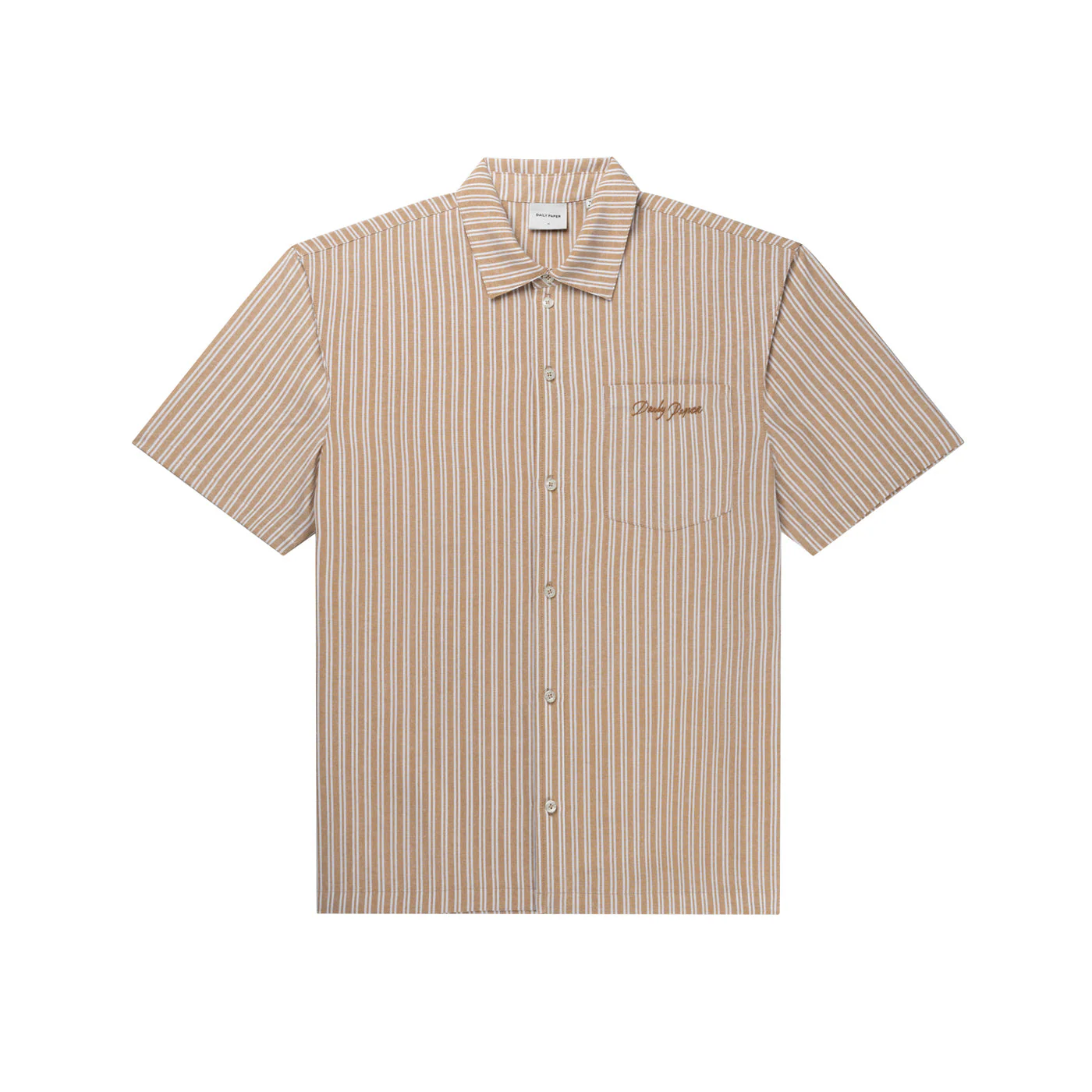 Beige Stripe Shirt - Image 7