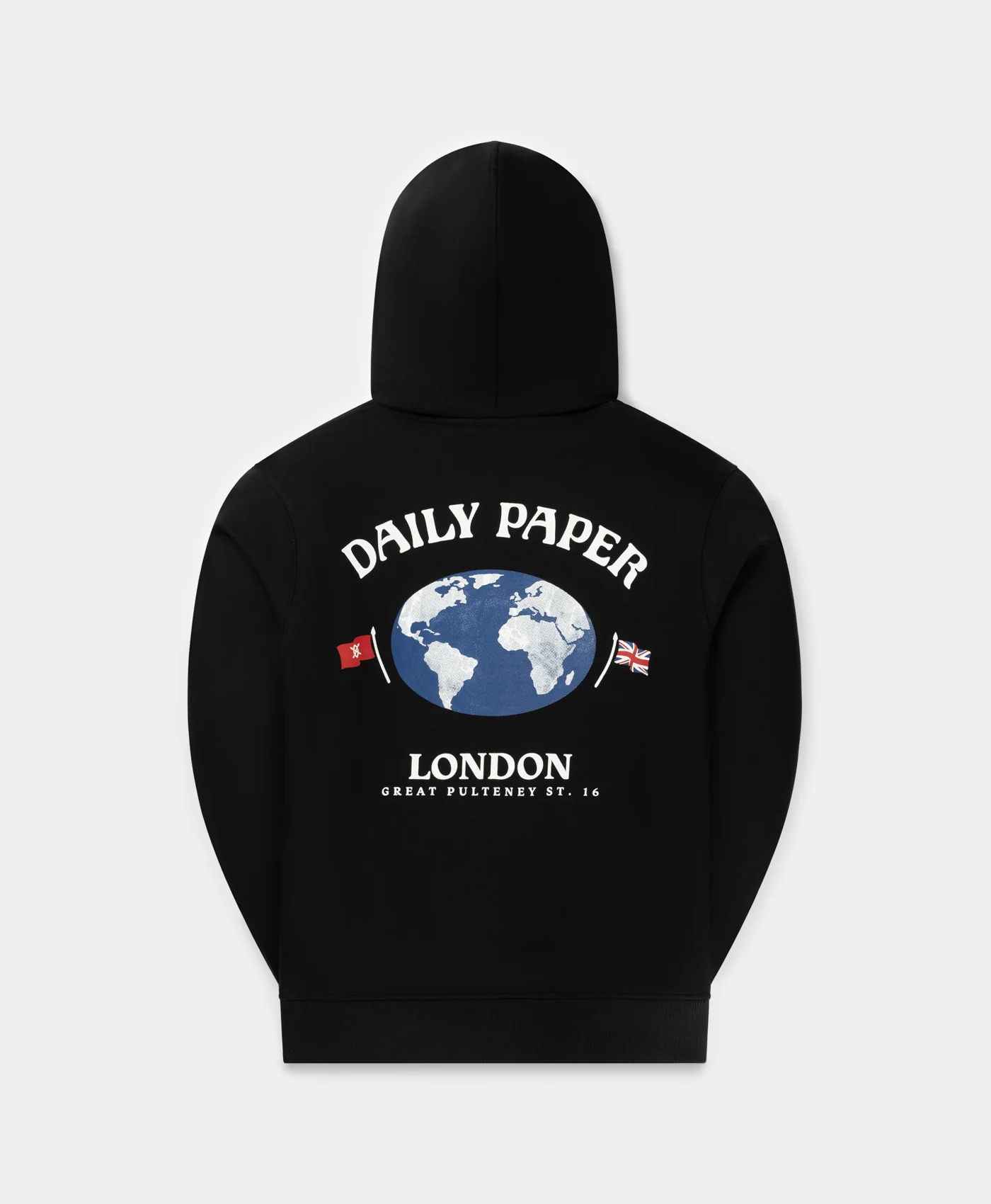 Black London Store Hoodie