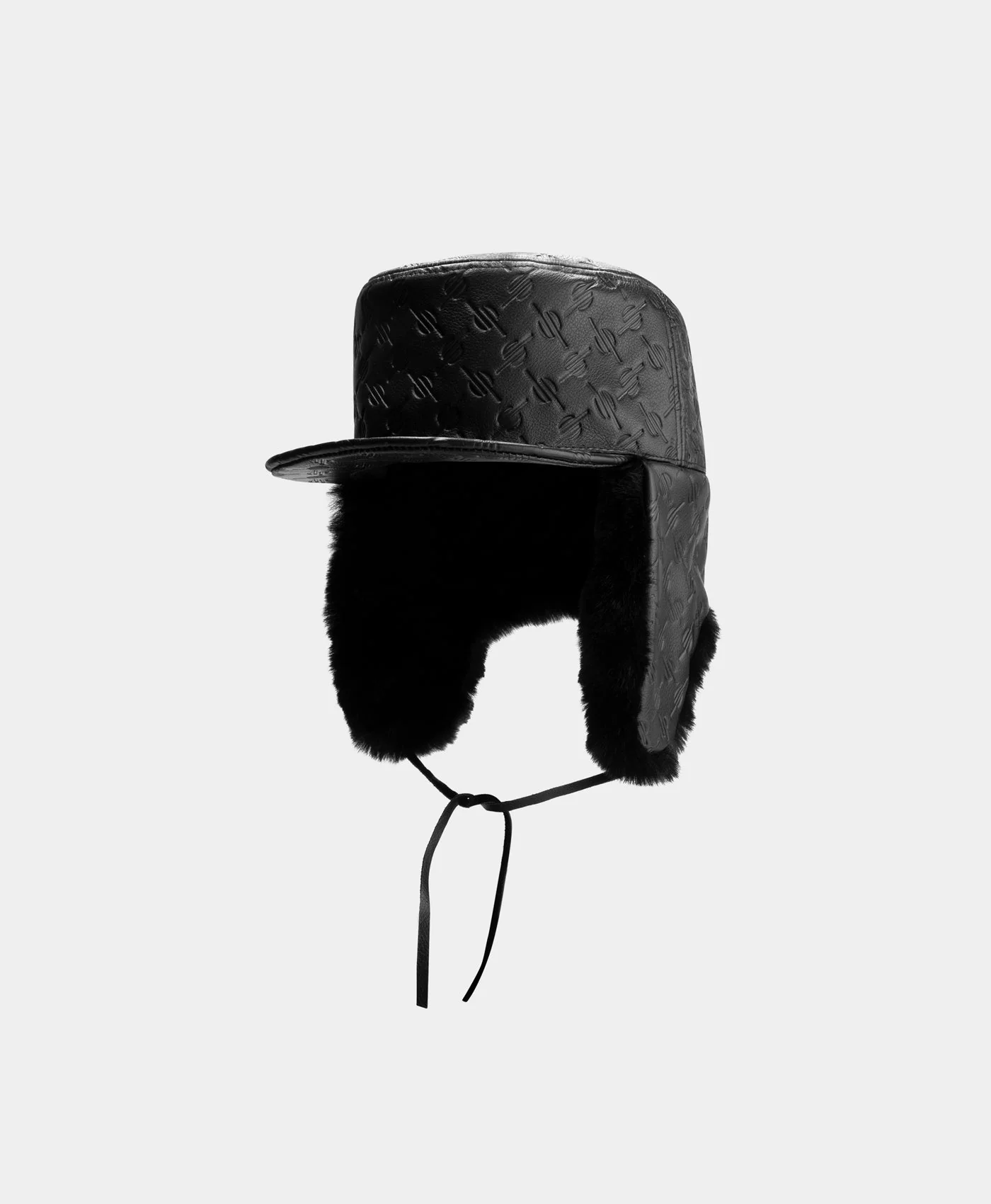 Black Monogram Chapka Hat - Image 2
