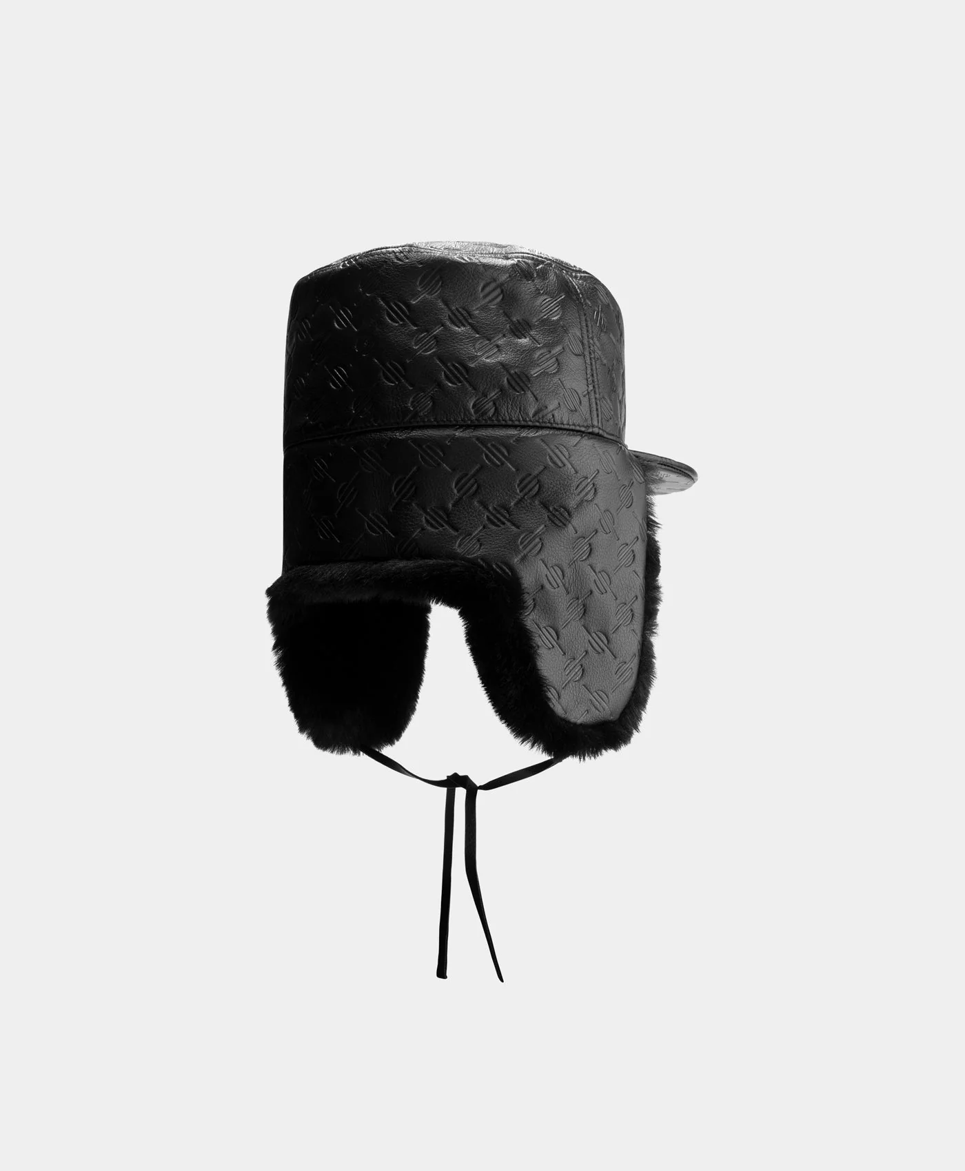 Black Monogram Chapka Hat - Image 4