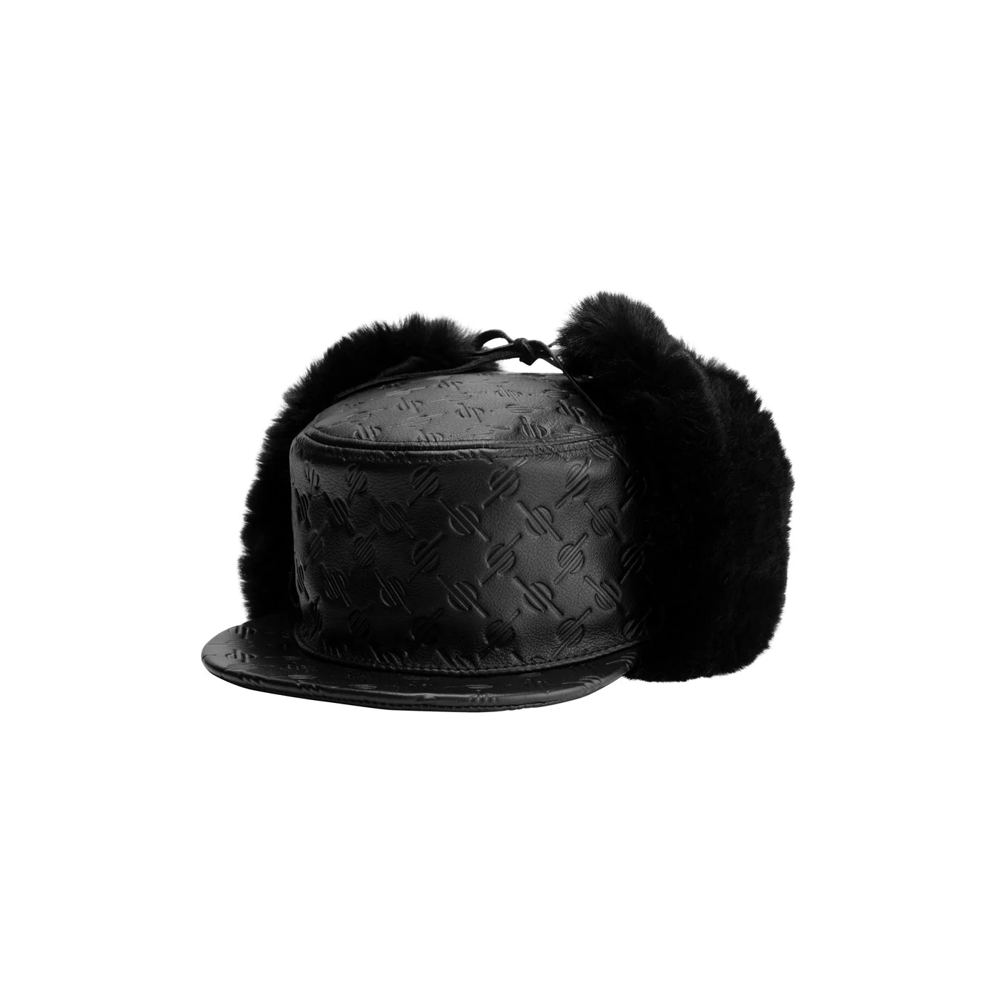 Black Monogram Chapka Hat - Image 7