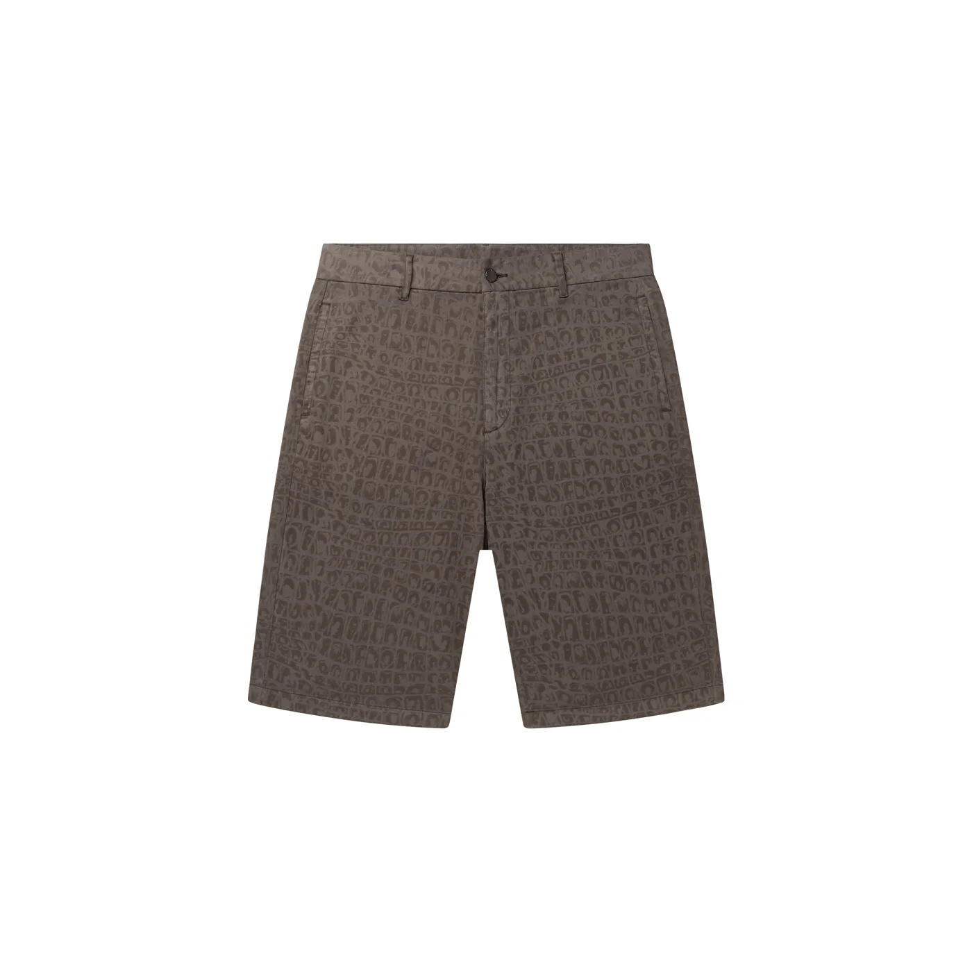 Black Oyster Digital Croc Shorts - Image 4