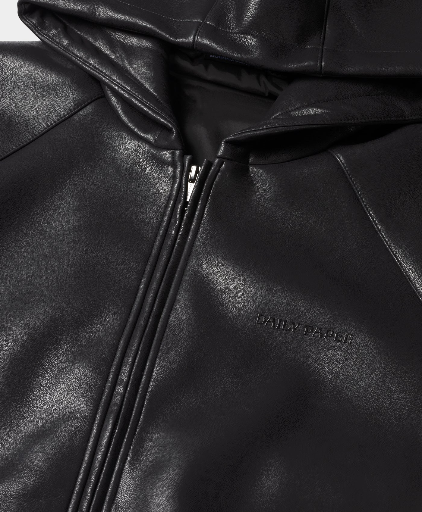 Black Pu Scuba Jacket - Image 3