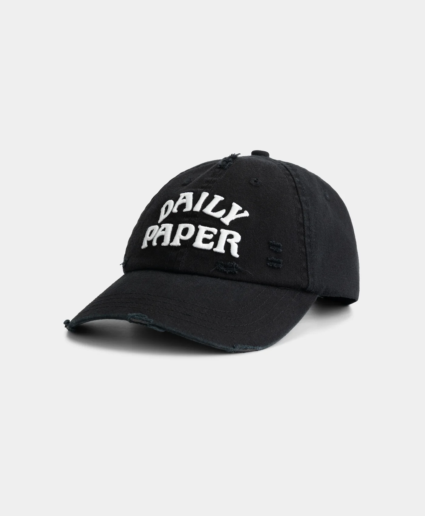 Black Stack Arch Cap