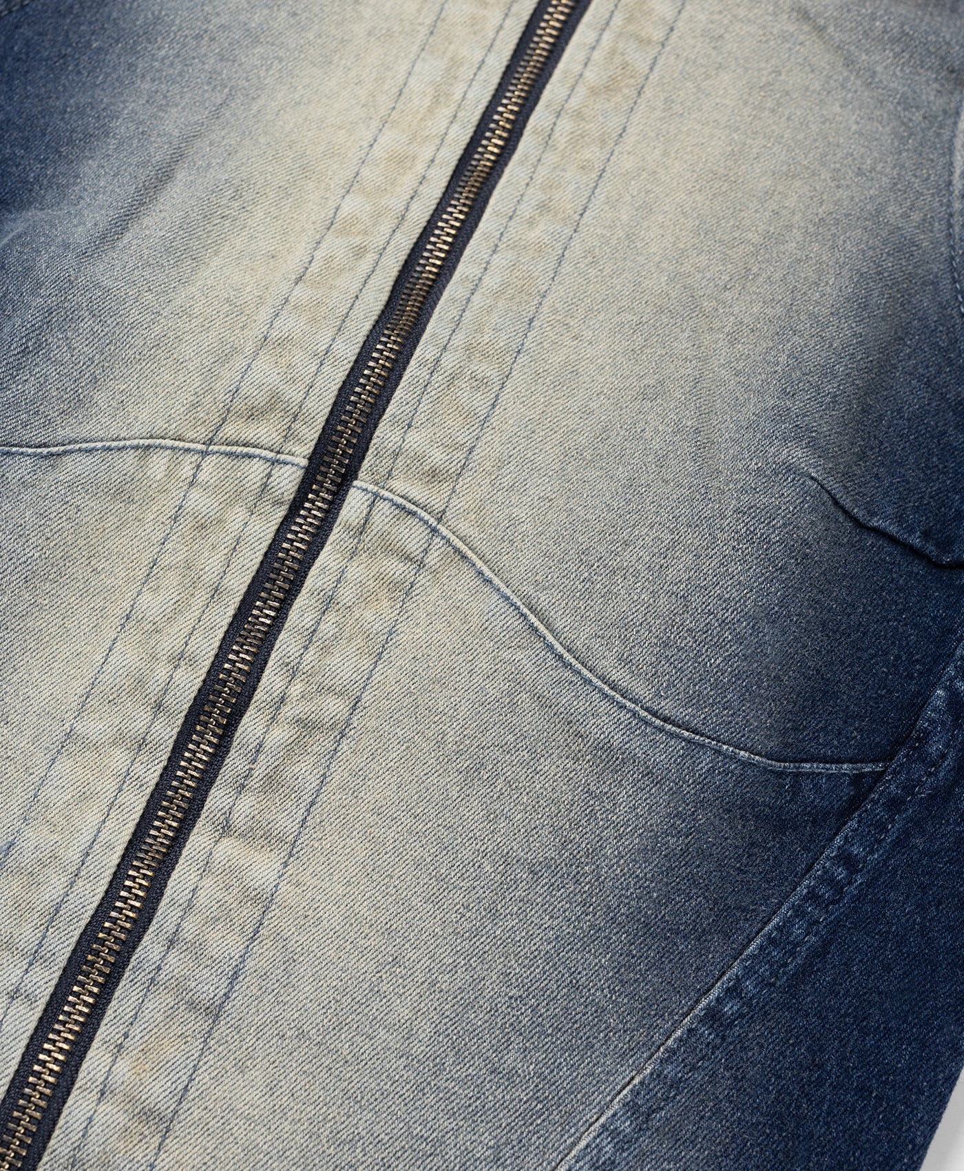 Bleached Denim Blue Top - Image 3