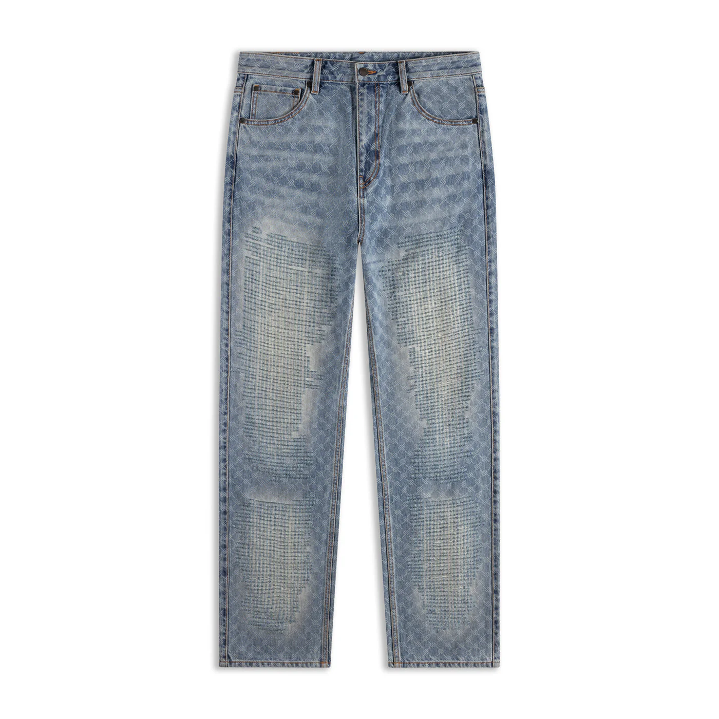 Blue Destroyed Amba Jeans - Image 4