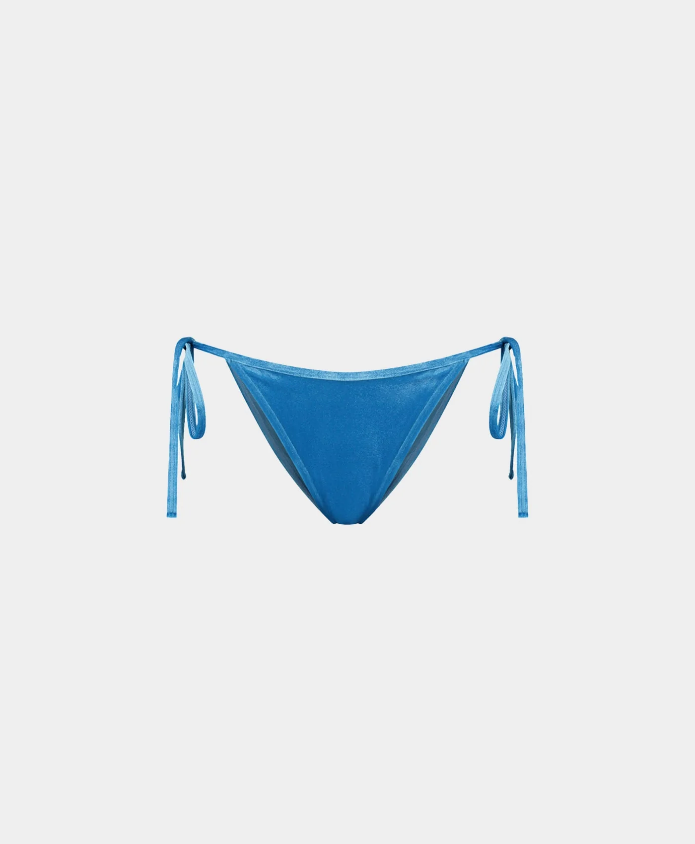 Blue Velvet Bikini Bottom