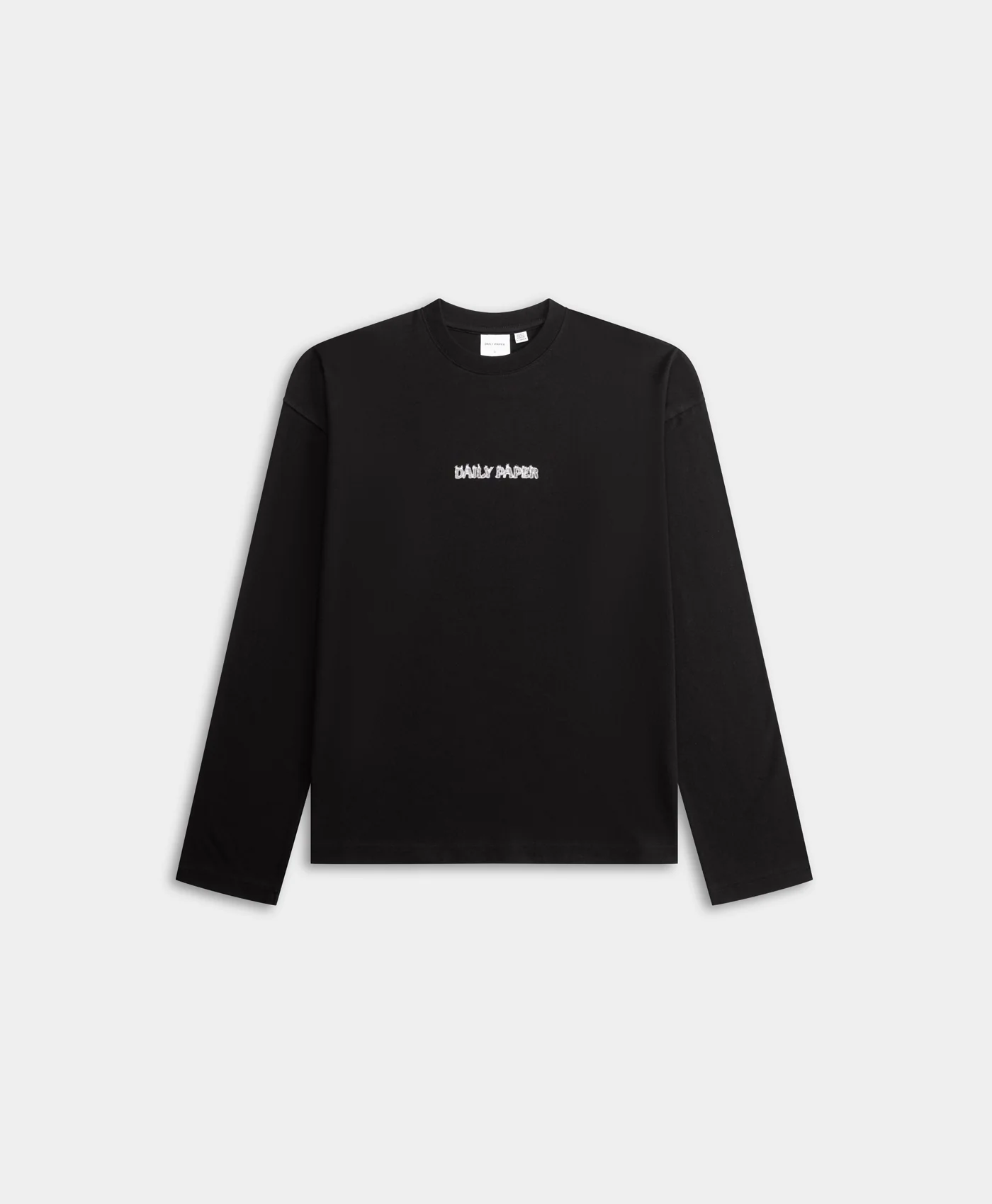 Black Burning Shield LS T-Shirt