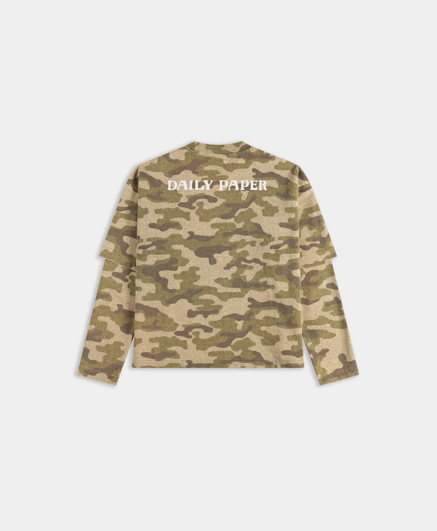 Croc Camo Aop Layered Camo T-Shirt - Image 2