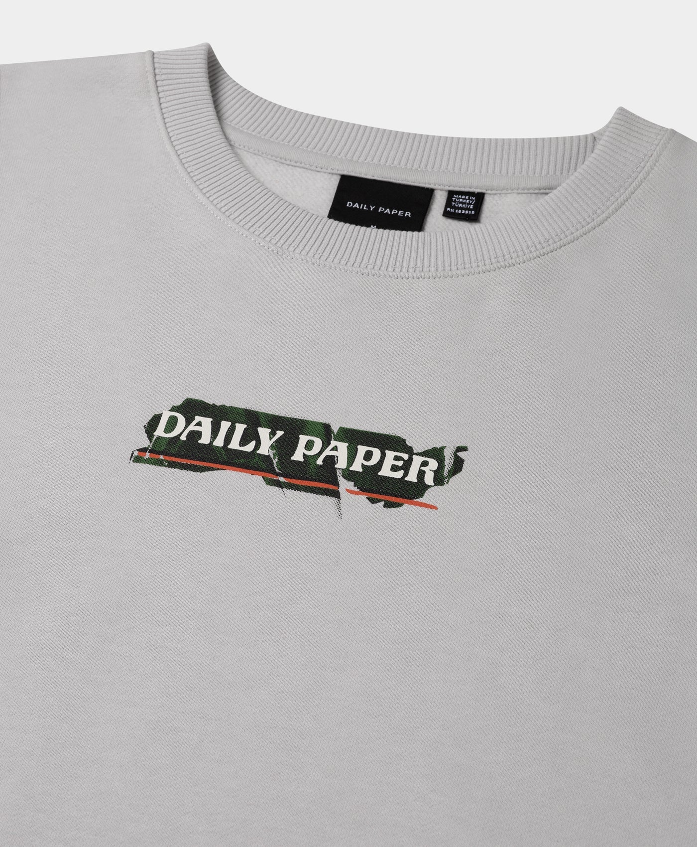 Micro Chip Grey Sticker Sweater - Image 3