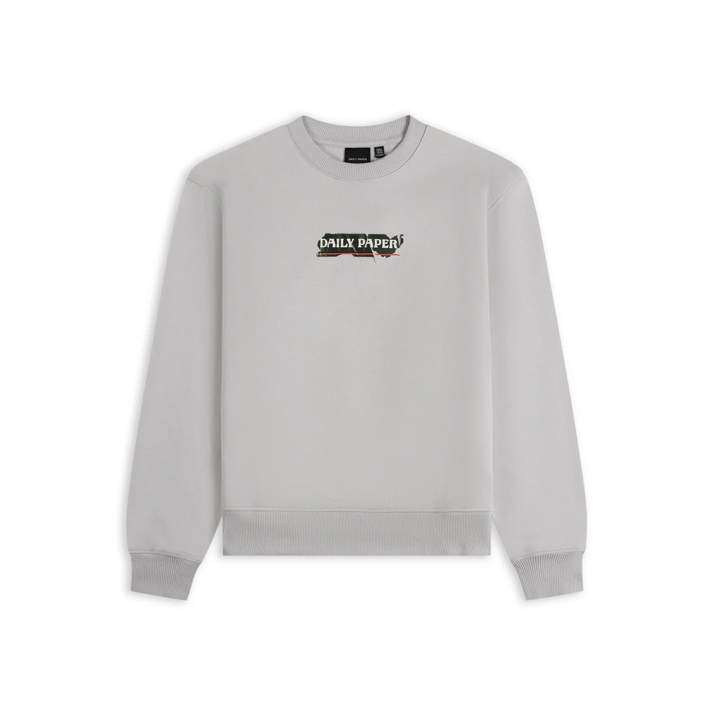 Micro Chip Grey Sticker Sweater - Image 4