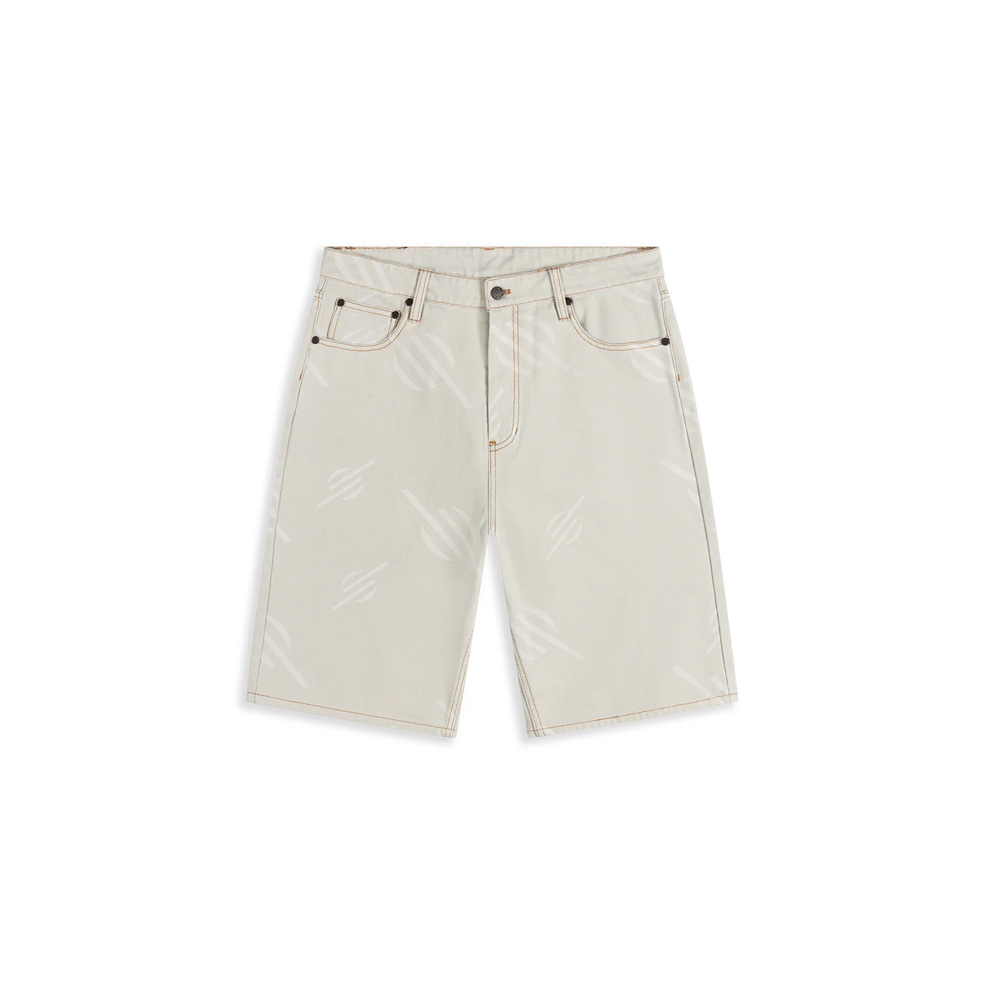 Foggy Dew Monogram Canvas Shorts - Image 5