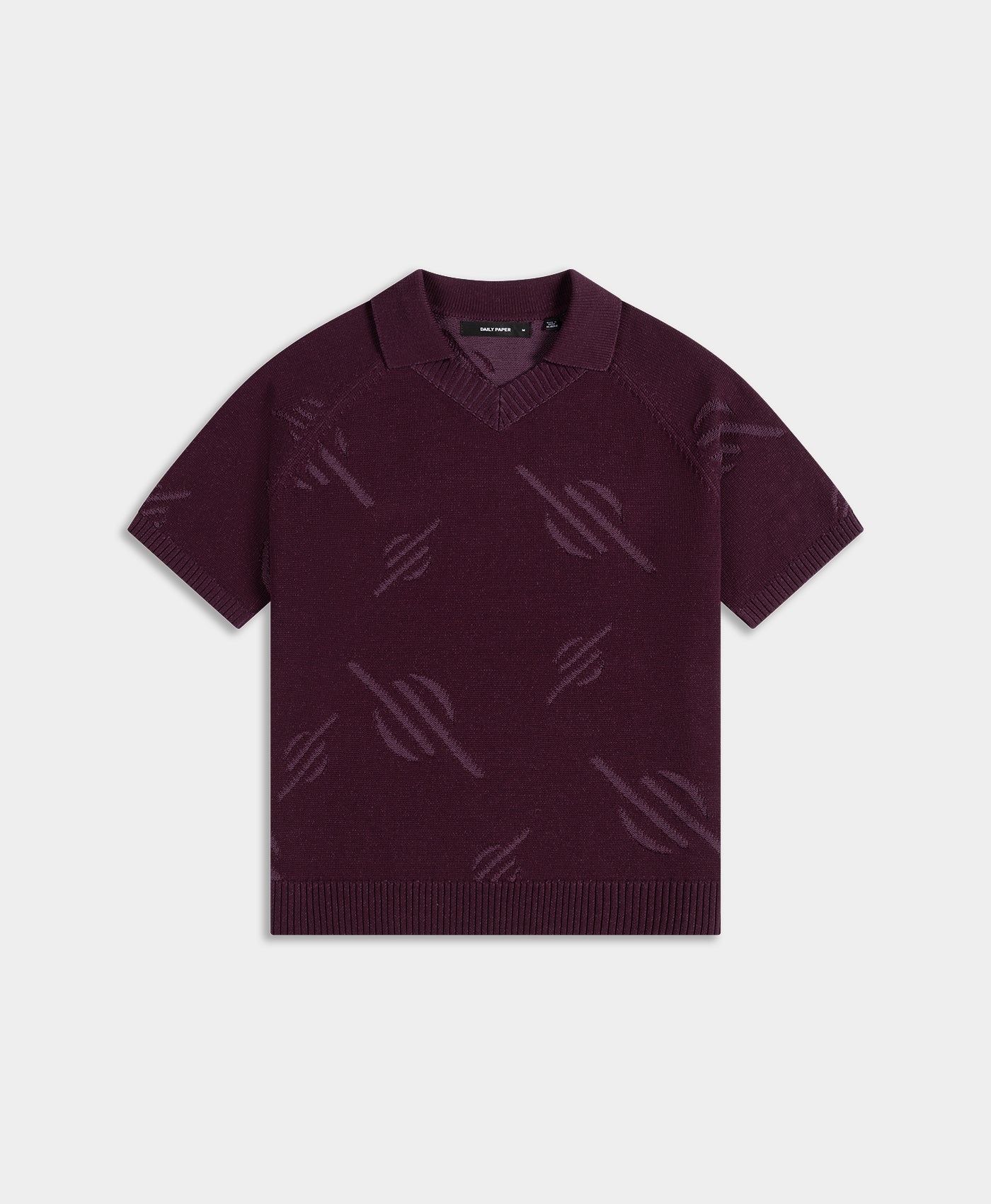 Potent Purple Monogram Polo Knit