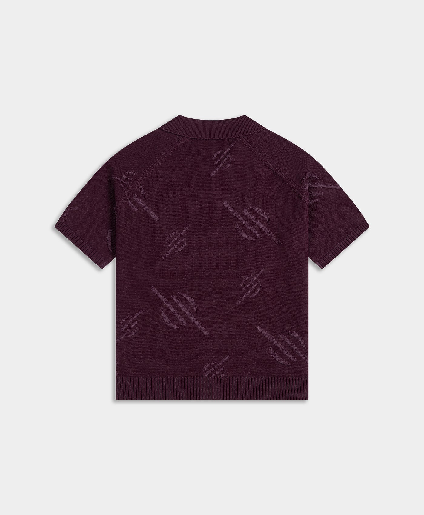 Potent Purple Monogram Polo Knit - Image 2