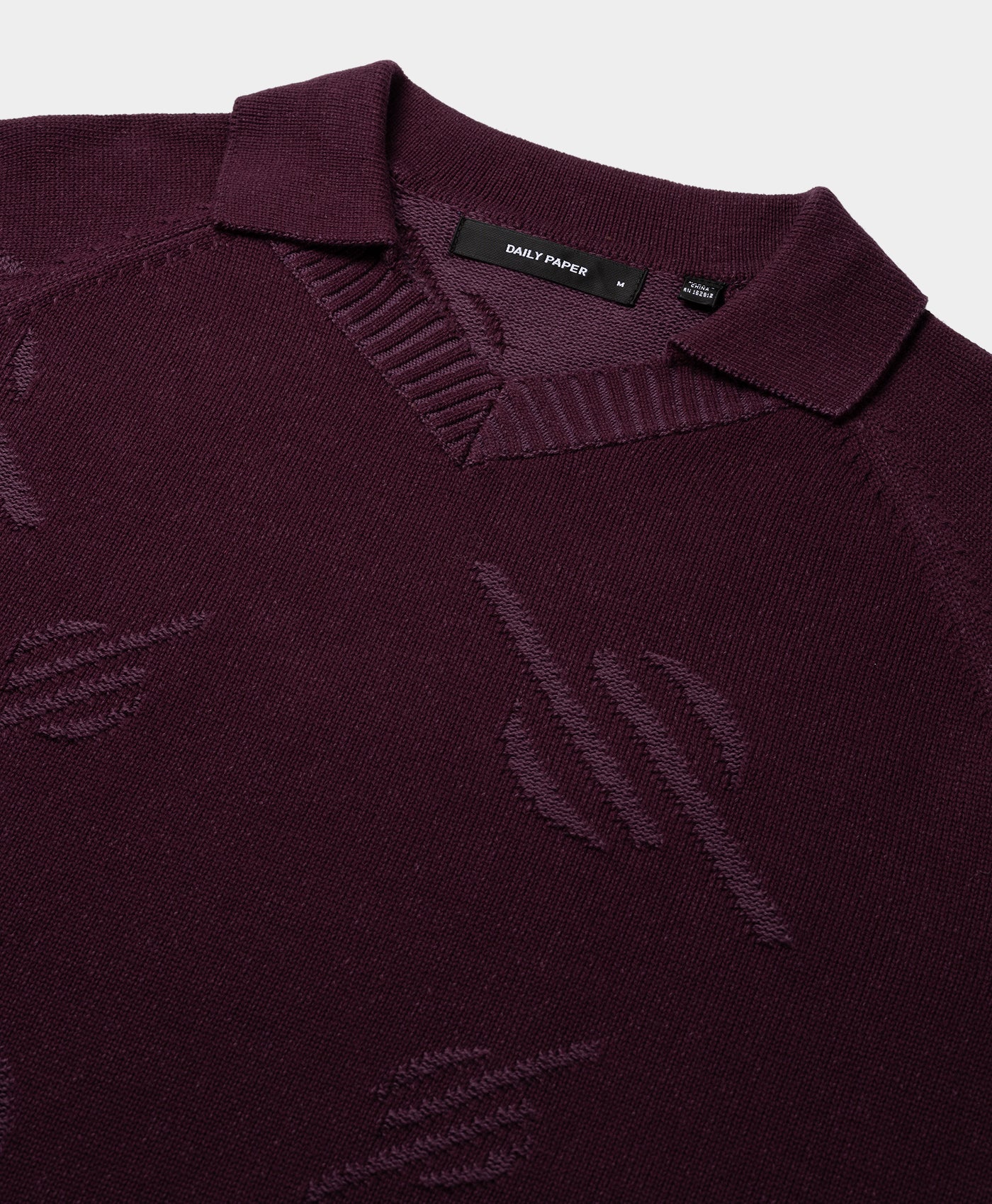 Potent Purple Monogram Polo Knit - Image 3