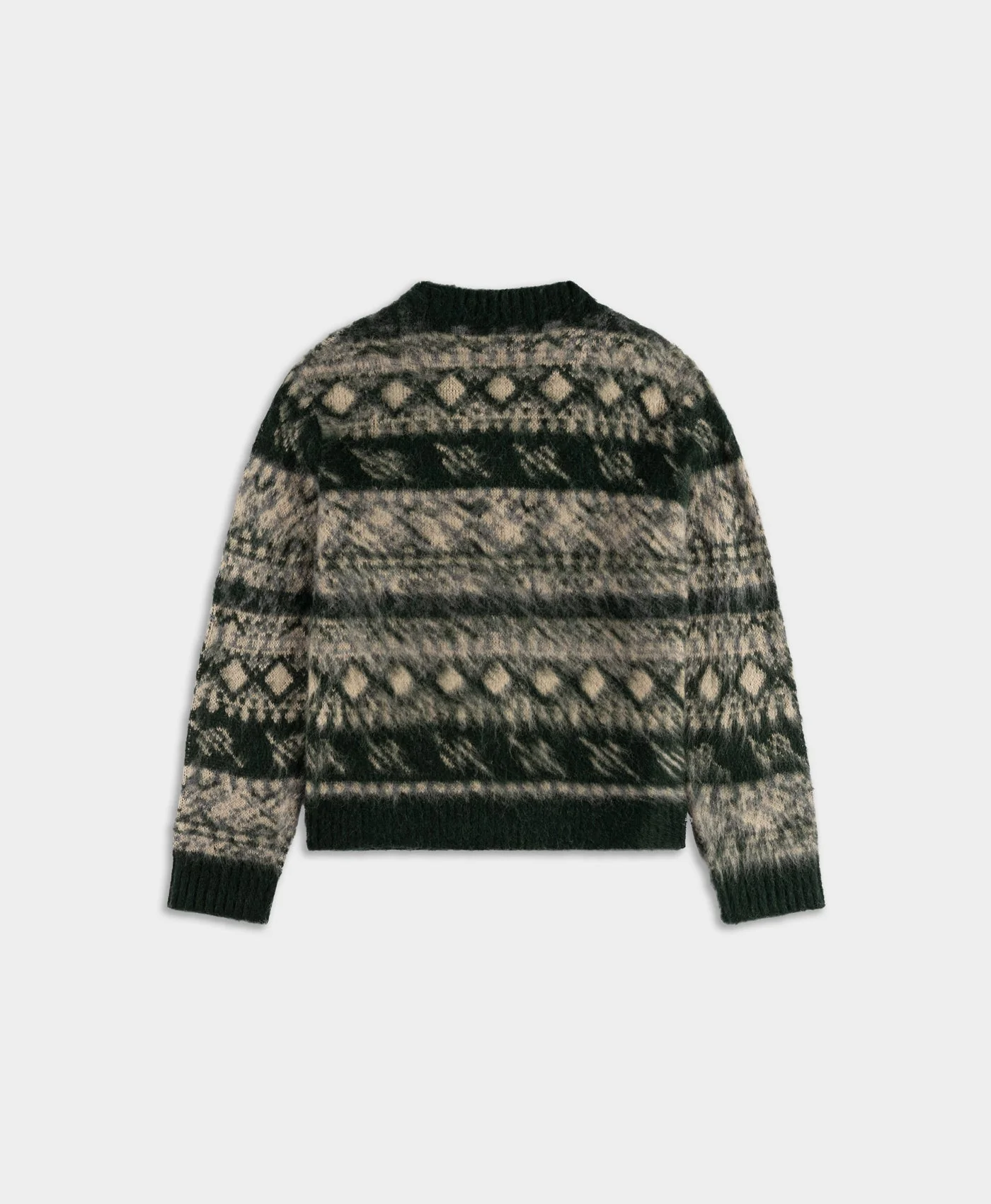 Multi Colored Pattern Check Cardigan - Image 2