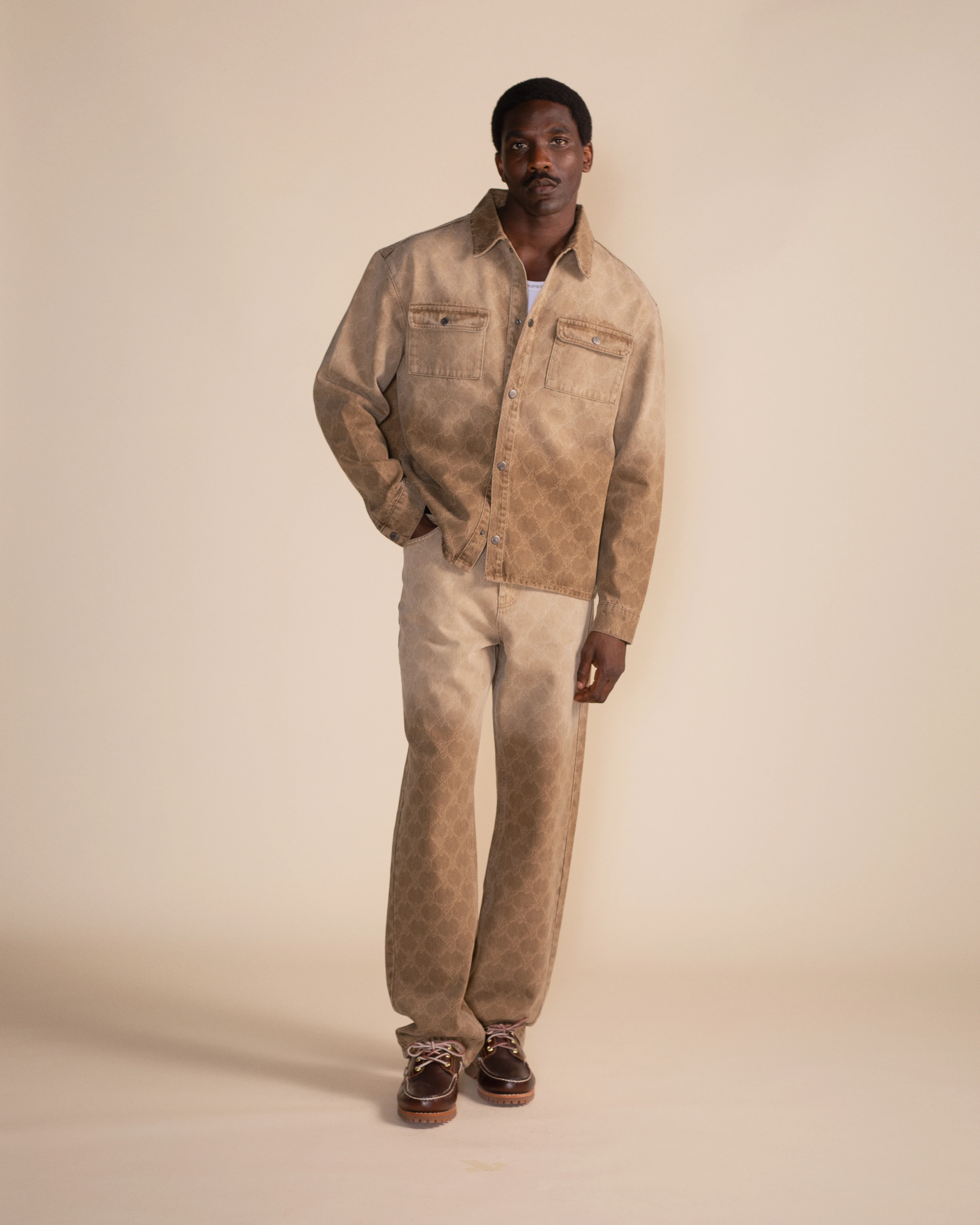 Denim Rahul Faded Shield Denim Pants - Image 4