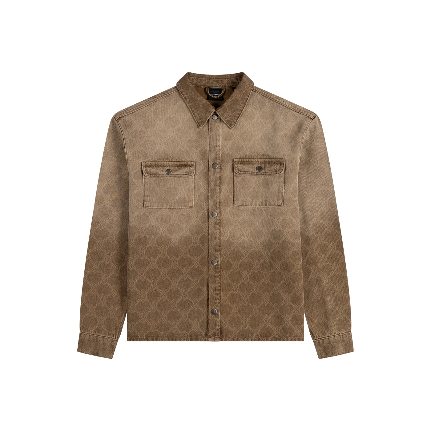 Denim Rahul Faded Shield Denim Shirt - Image 5