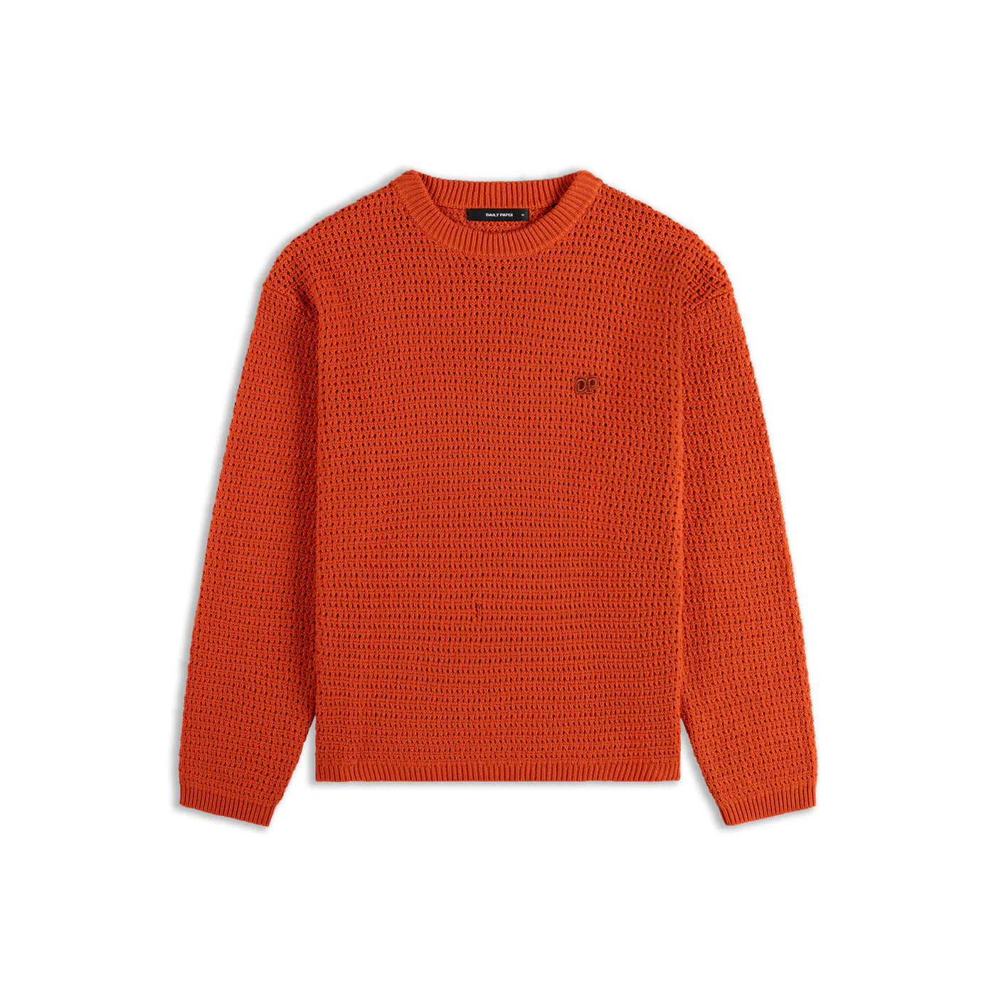 Red Clay Crochet Sweater - Image 4