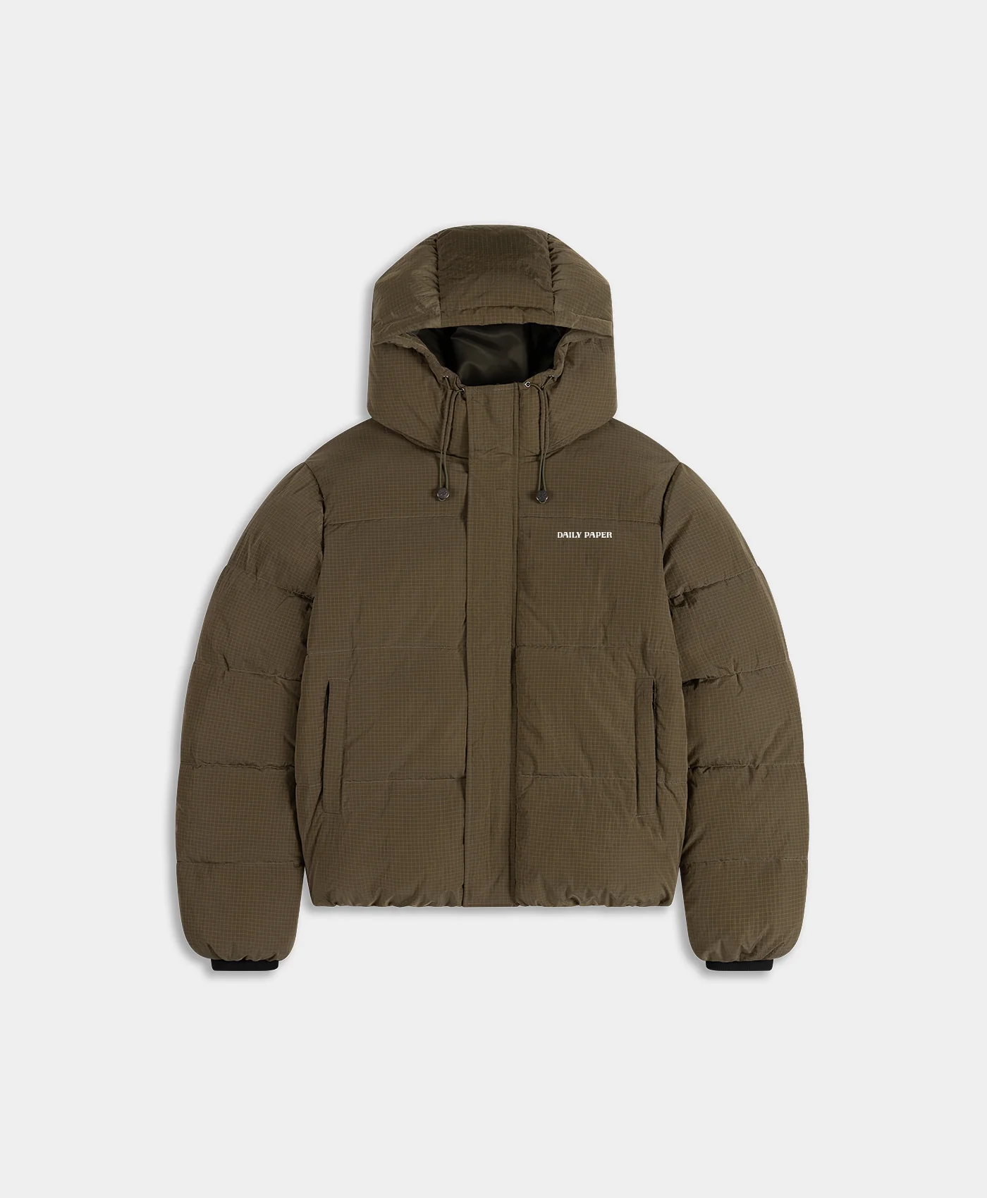 Green Ripstop Puffer Jacket