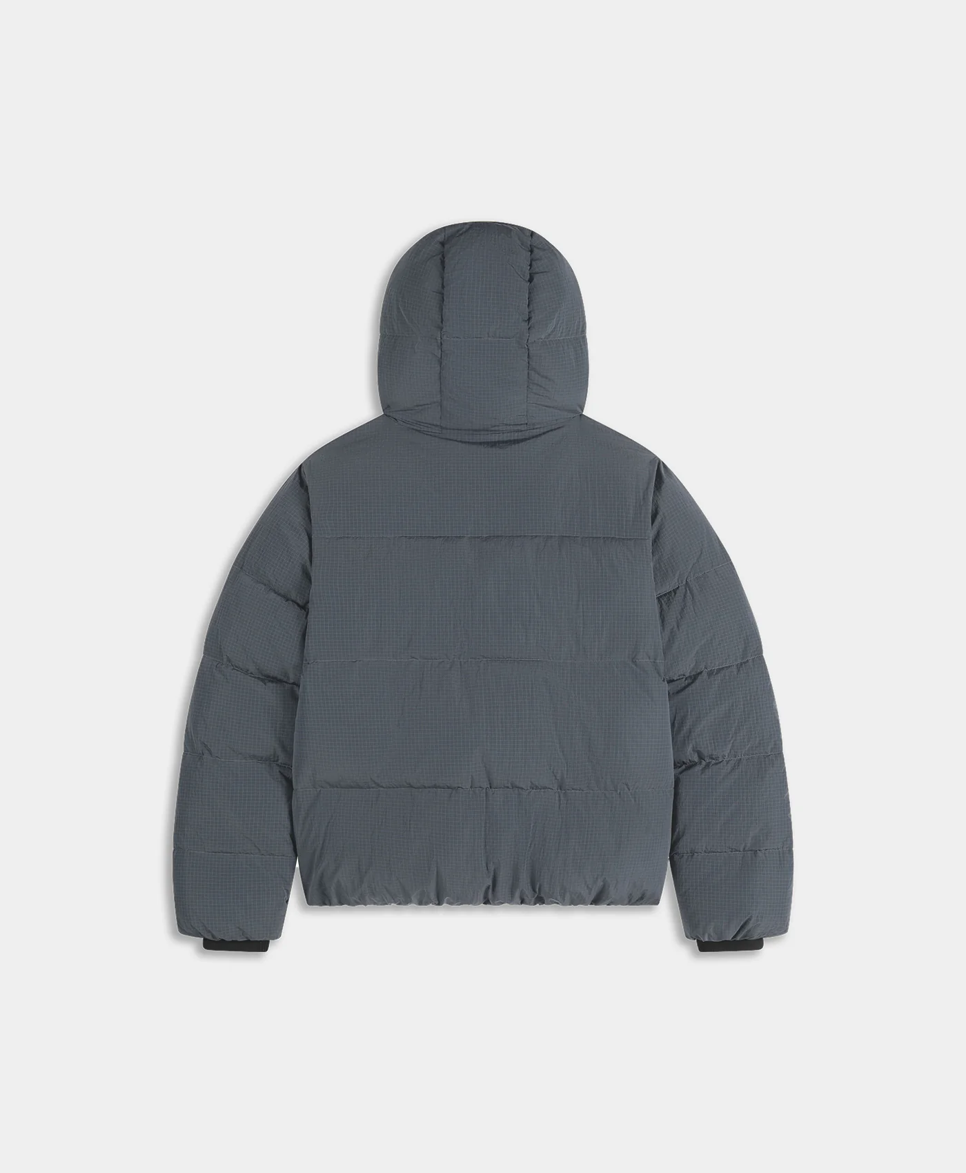 Grey Ripstop Puffer Jacket - Image 2