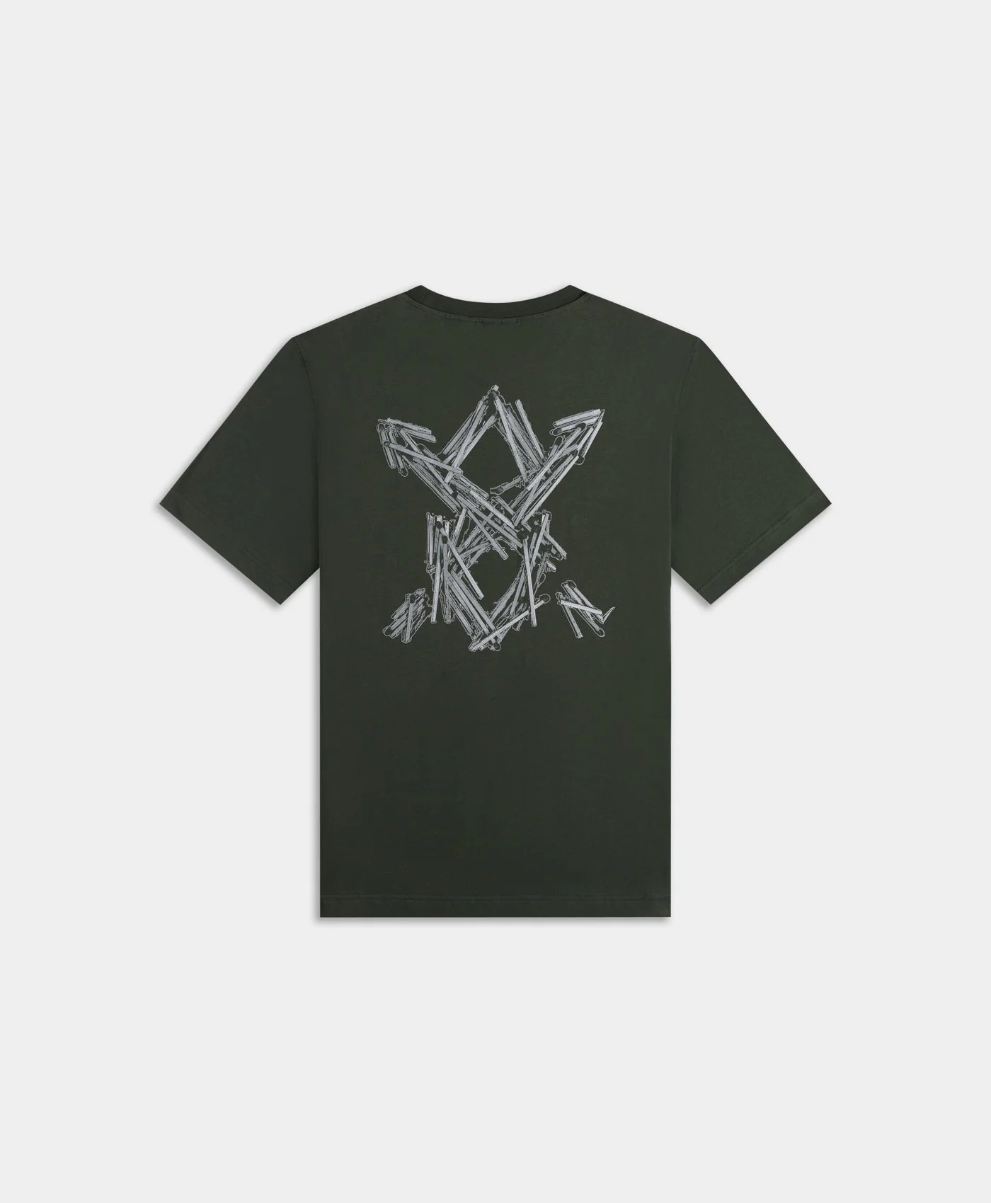 Rosin Green Matchstick Shield T-Shirt
