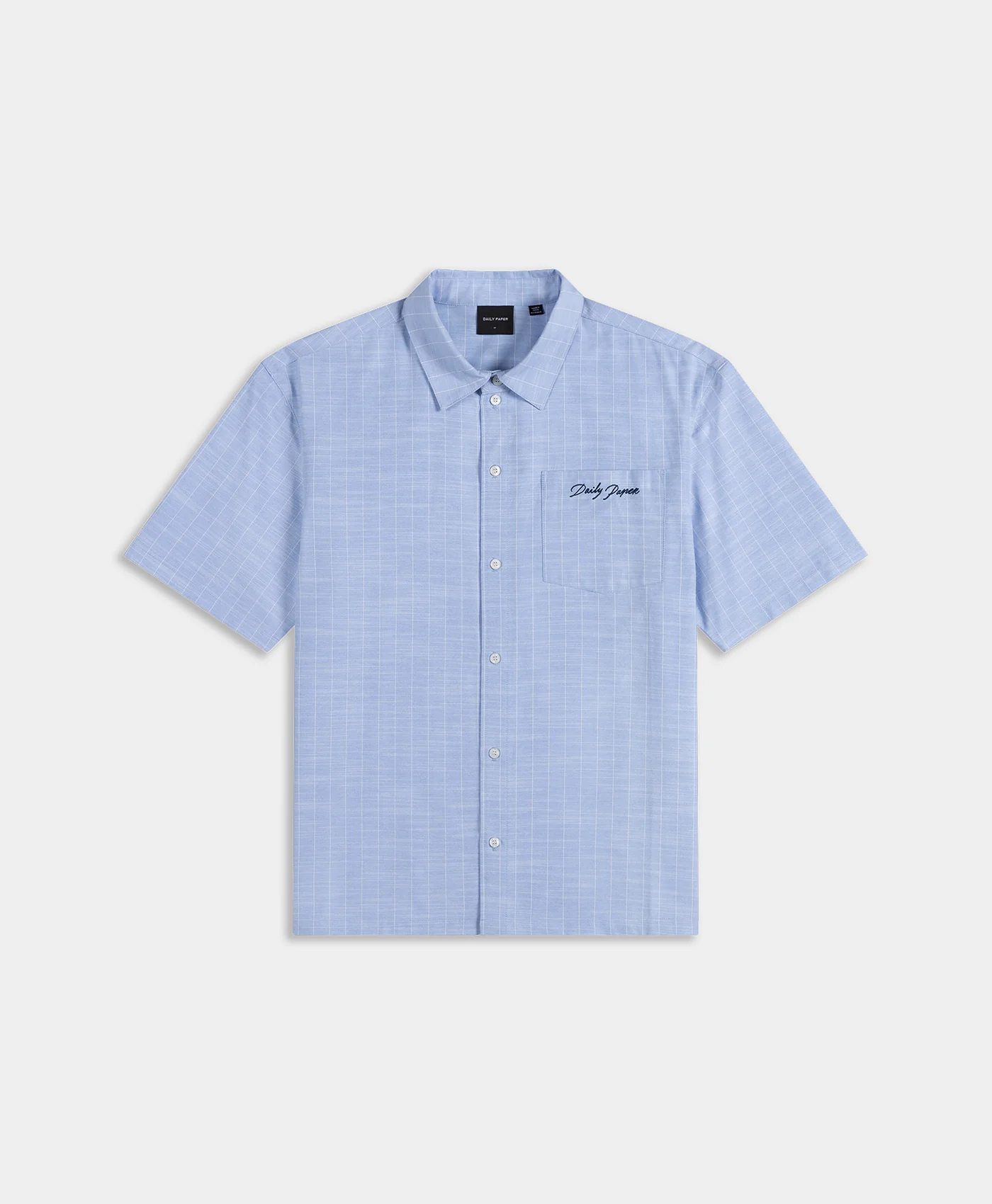 Blue Stripe Script Shirt