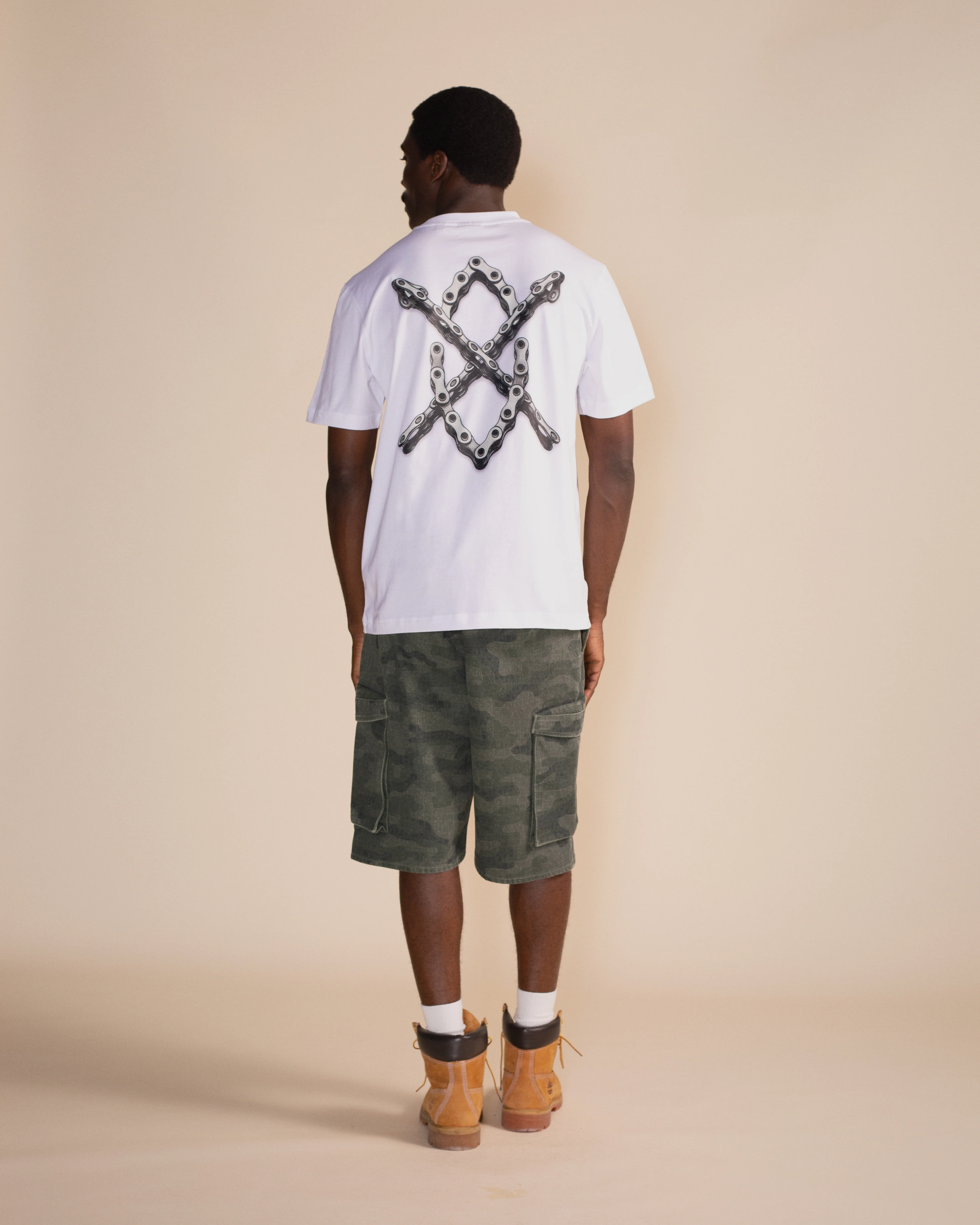 White Snake Shield T-Shirt - Image 5