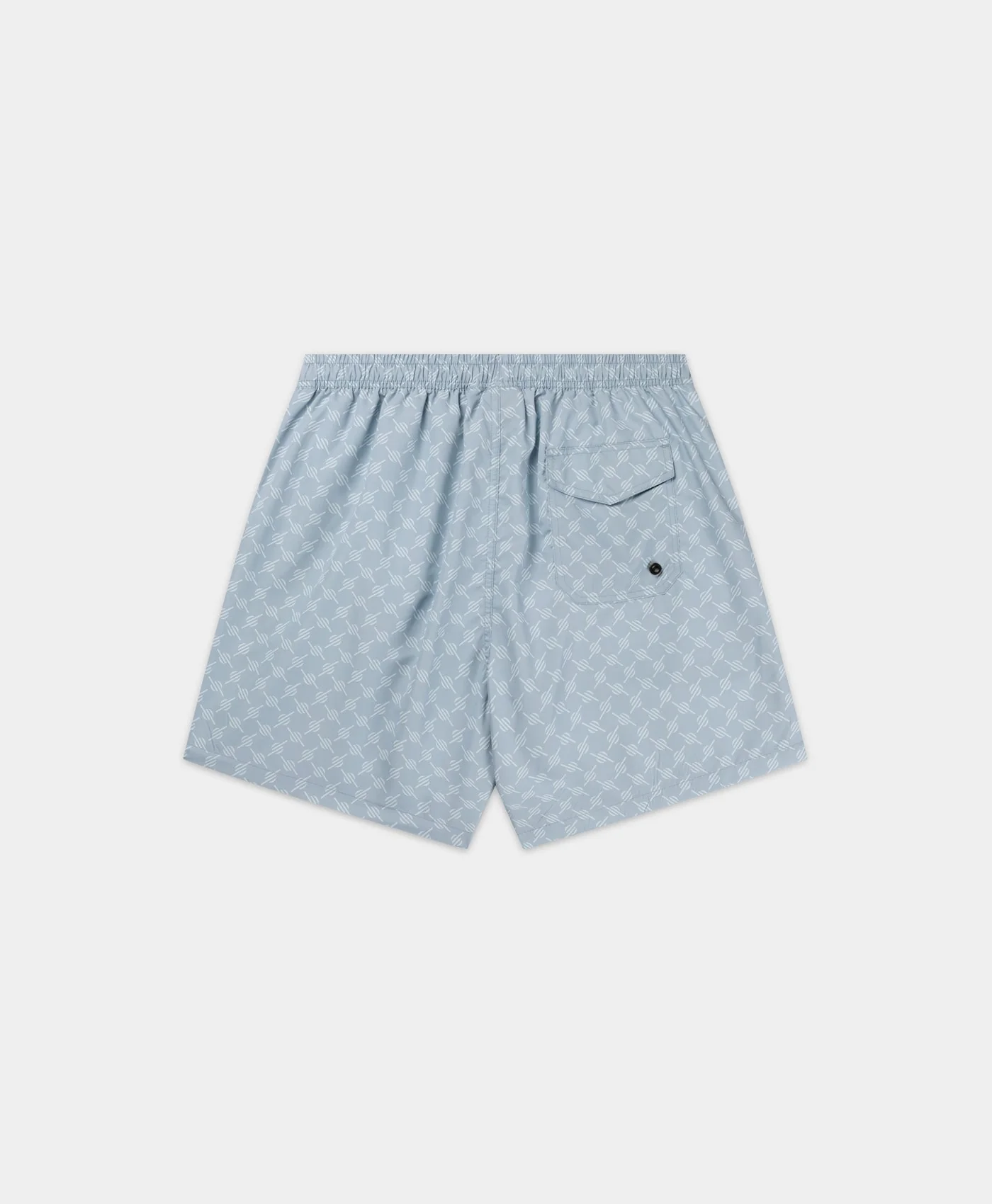 Subdued Blue Logo Swim shorts - Image 2