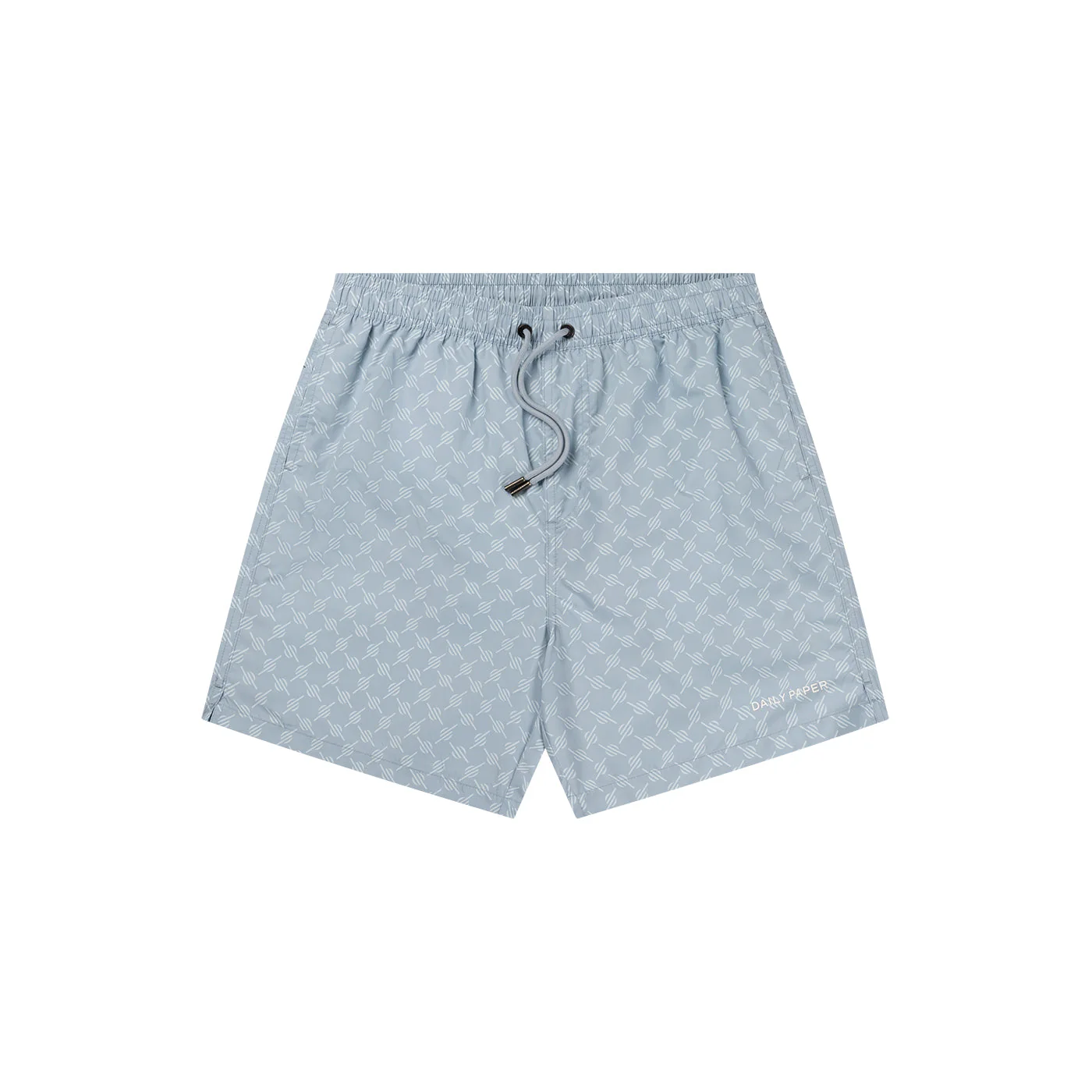 Subdued Blue Logo Swim shorts - Image 4