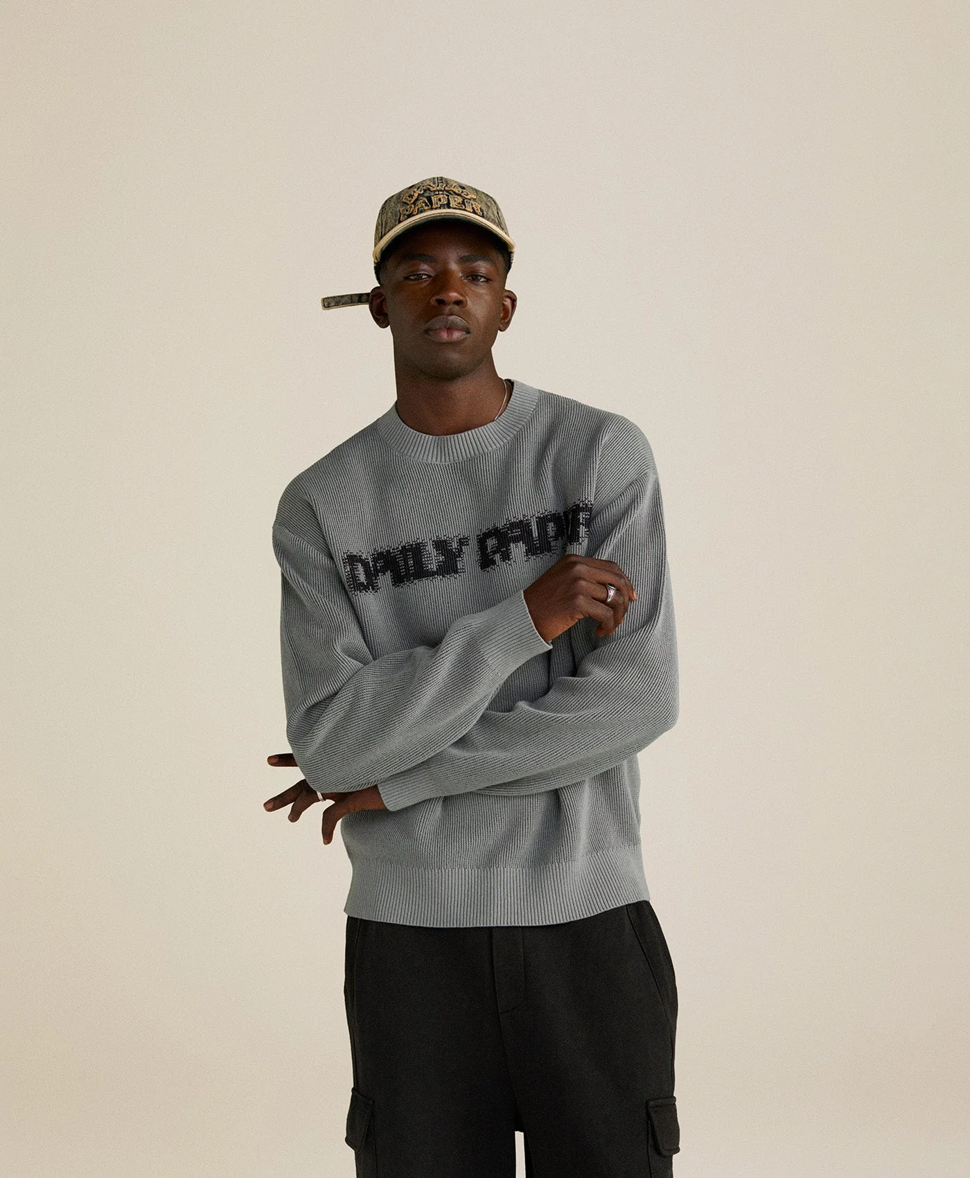 Wet Weather Logo Knit Sweater - Image 4