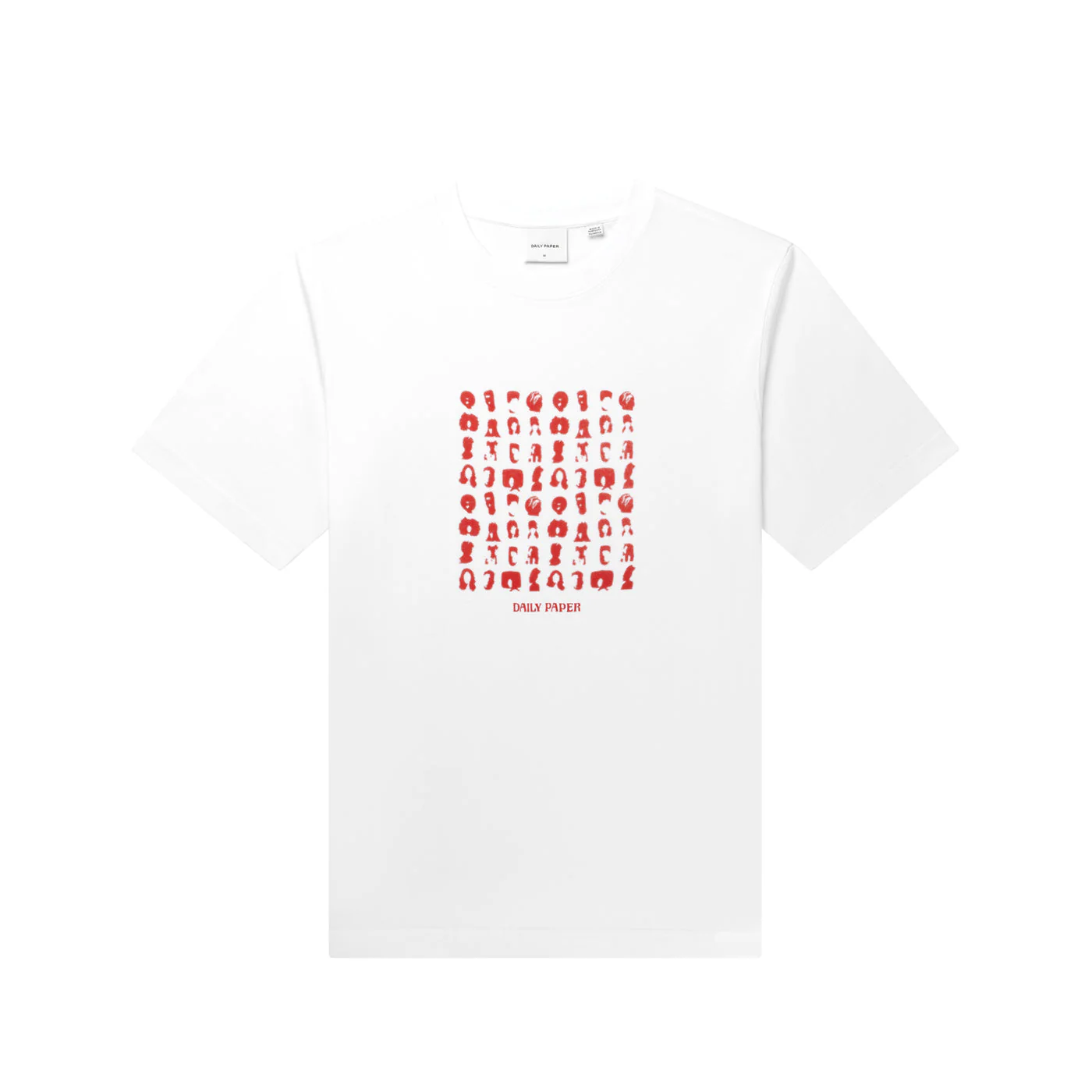 White Hair Grid T-Shirt - Image 5