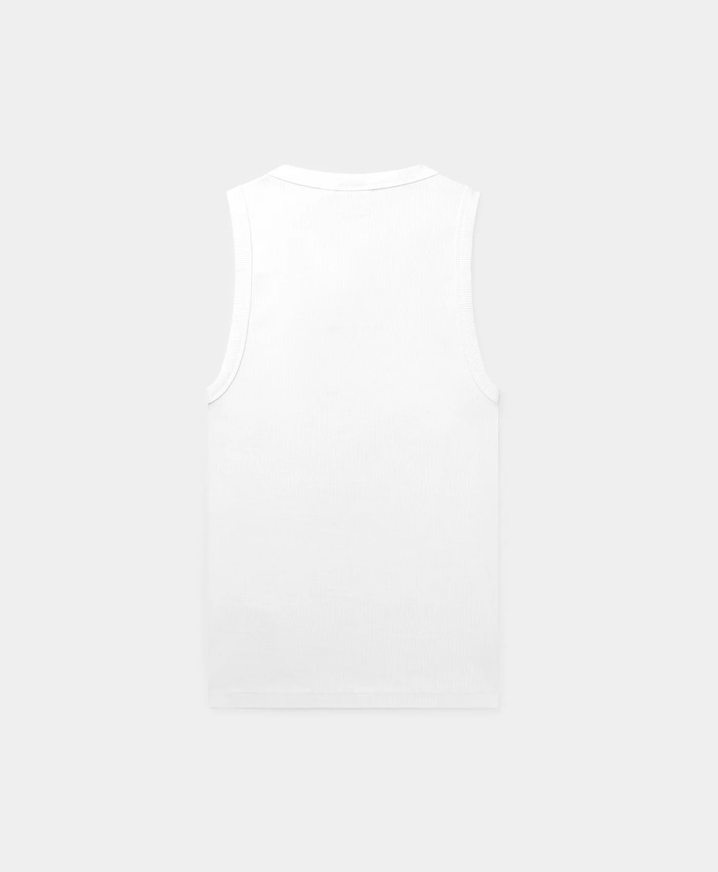 White Logotype Tank Top - Image 2
