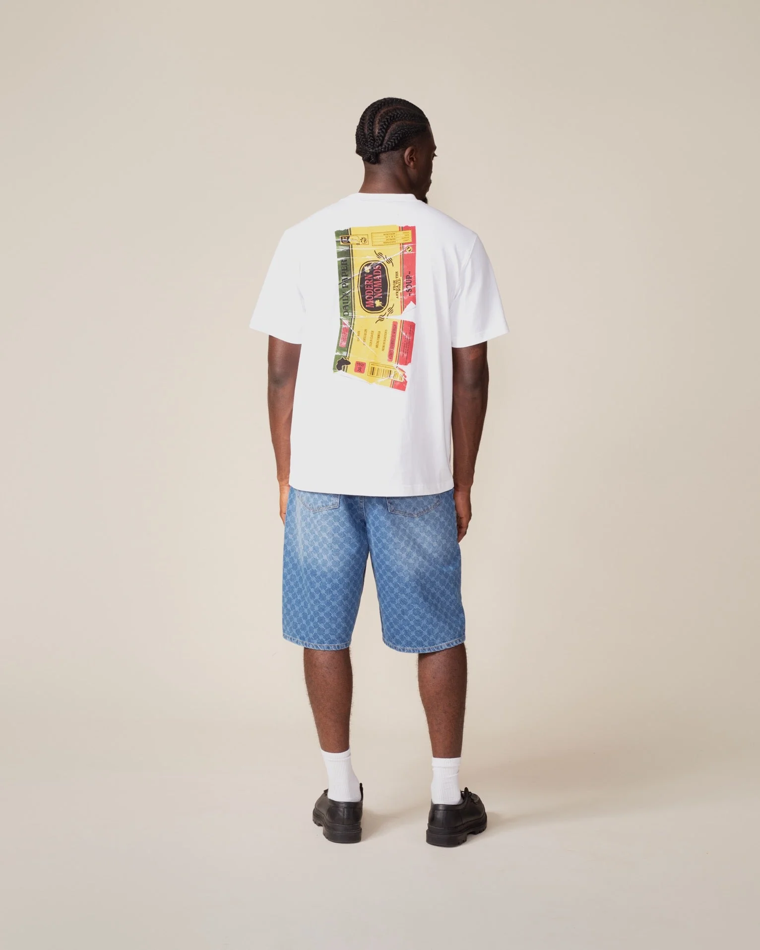 White Wrapper T-Shirt - Image 4