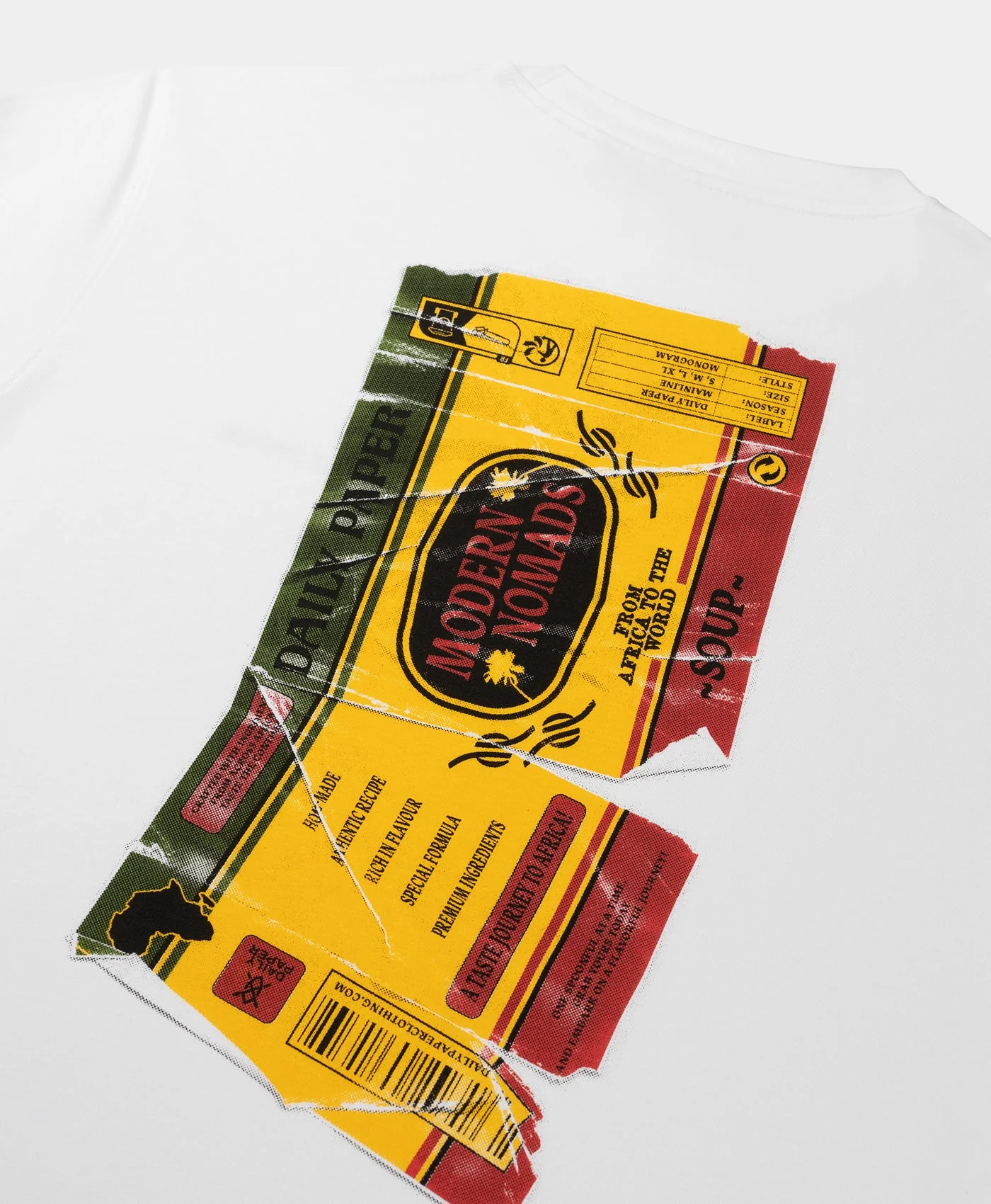 White Wrapper T-Shirt - Image 8